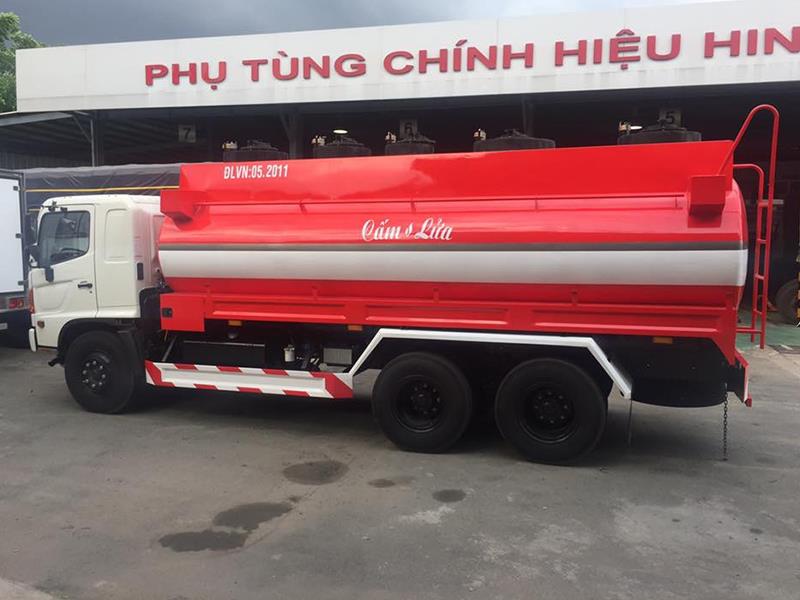 Xe téc xăng dầu Hino 11 khối