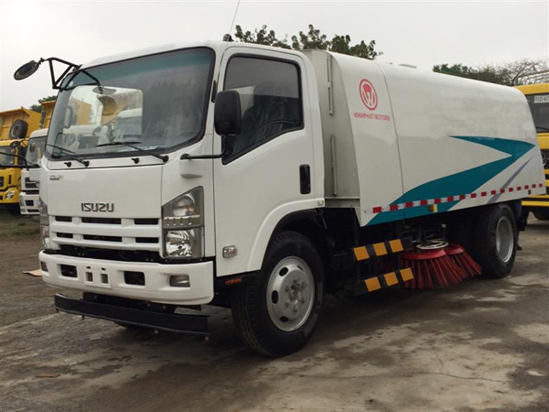 Xe quét đường ISUZU 8 khối