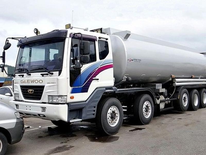 Xe bồn chở LPG Daewo 5 chân