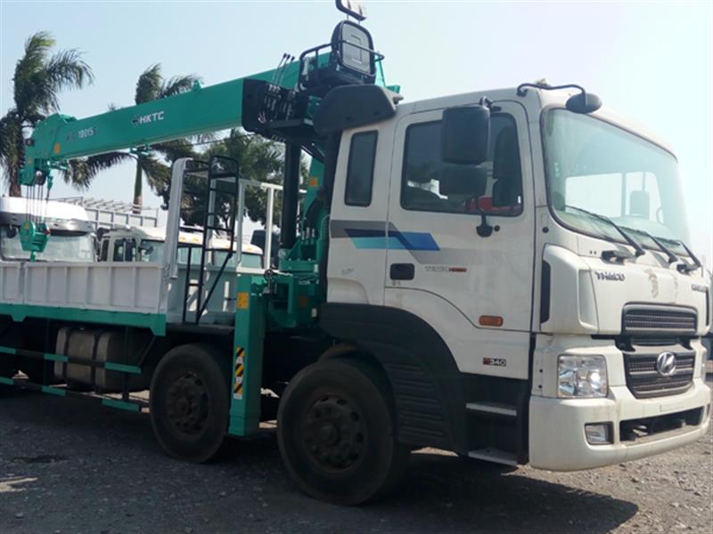 Xe cẩu HYUNDAI HD320 cẩu HKTC 10 tấn