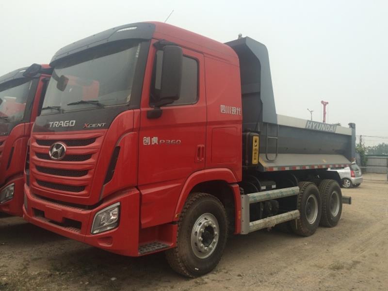 Xe ben Hyundai xcient 10 khối