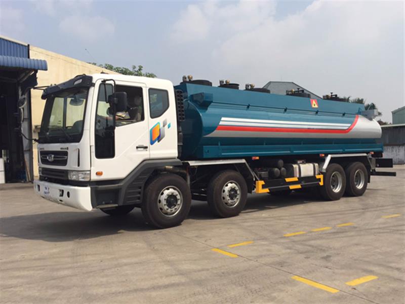 Xe téc xăng dầu Deawoo 22 khối
