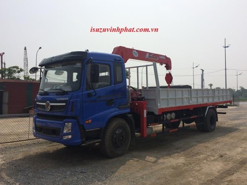 Xe tải dongfeng Trường Giang 8 tấn gắn cẩu UNIC 5T