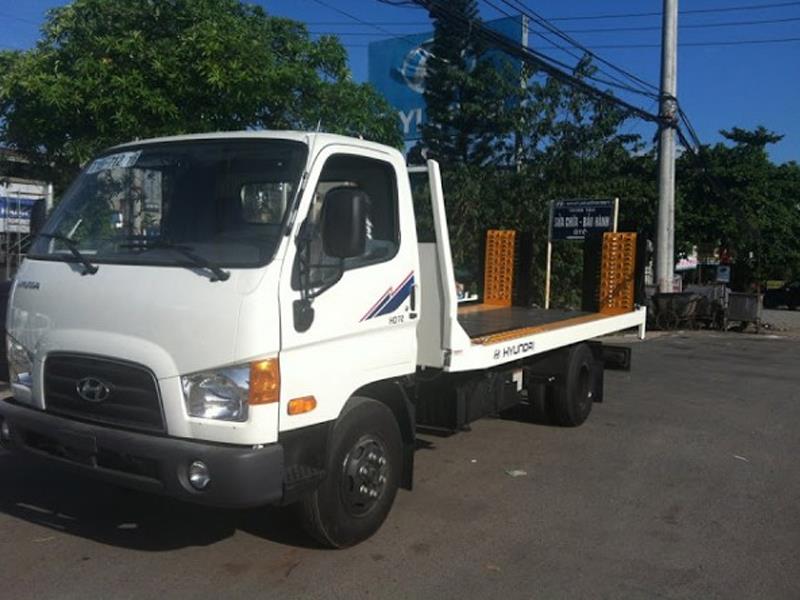 Xe cứu hộ giao thông ISUZU cẩu liền