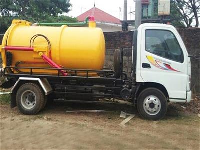 Xe hút bể phốt 4 khối Thaco Onlin 500B