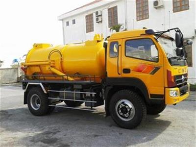 Xe hút bể phốt 6 khối Dongfeng