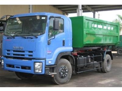 Xe chở rác thùng rời ISUZU