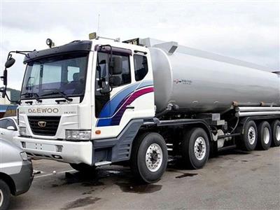 Xe bồn chở LPG Daewo 5 chân