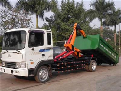 Xe chở rác thùng rời Hino