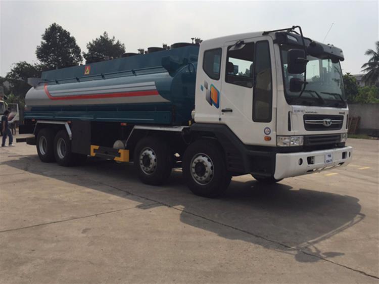 Xe téc xăng dầu Deawoo 22 khối 2