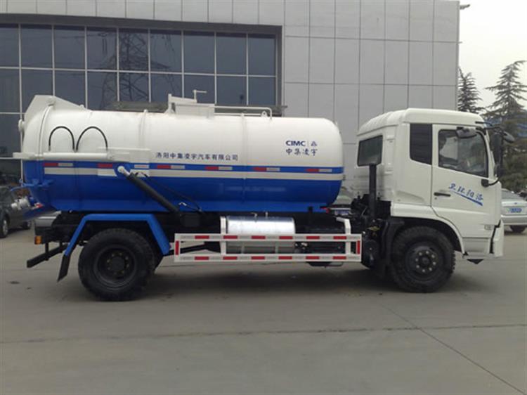 Xe hút chất thải 9 khối Dongfeng 1