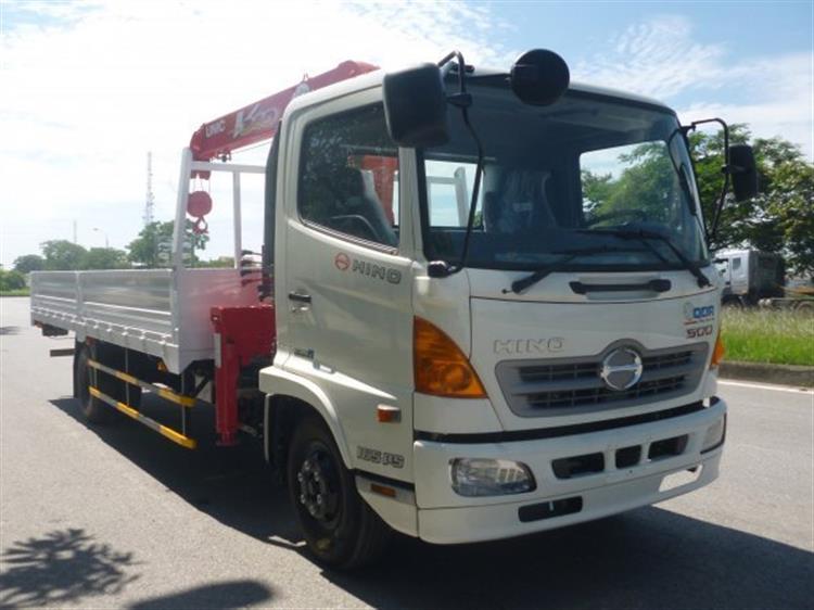 Xe tải gắn cẩu HINO FG8JPSB gắn cẩu UNIC URV344