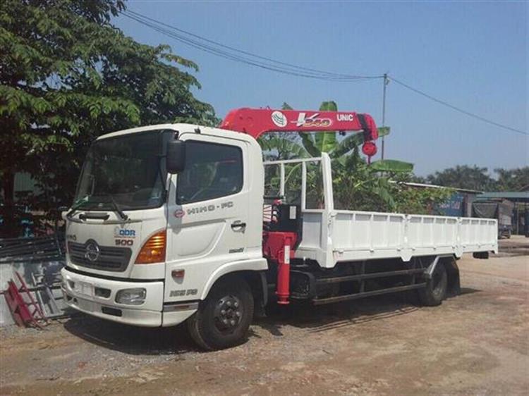Xe tải gắn cẩu HINO FL8JTSA  gắn cẩu UNIC URV344 1