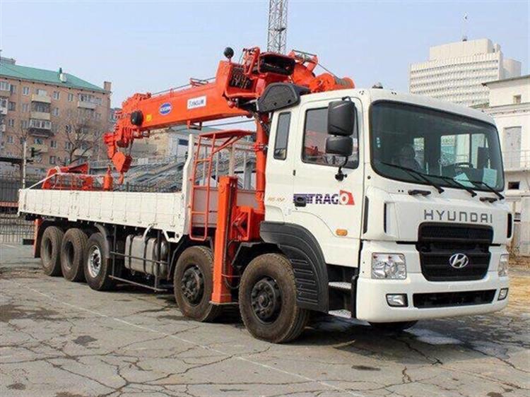 Xe cẩu HD360 cẩu KangLim 15 tấn 1