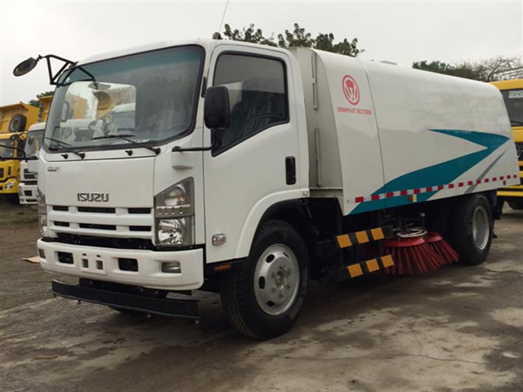 Xe quét đường ISUZU 8 khối 1
