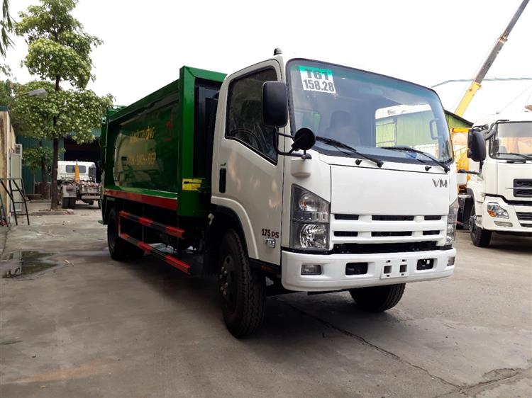 Xe Ép rác Isuzu 12 khối